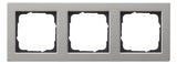 GIRA Rahmen 3f edst Metall E2 021333