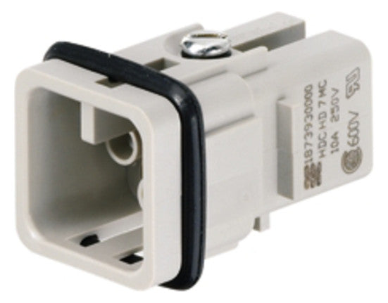 WEIDMÜLLER Kontakteinsatz Stift 7p Crimp HDC HD 7 MC 10A 250V 0,5-2,5qmm