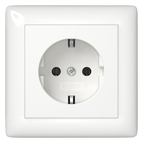 GIRA Steckdose 1f rws glz UP IP20 Standard 55 444003