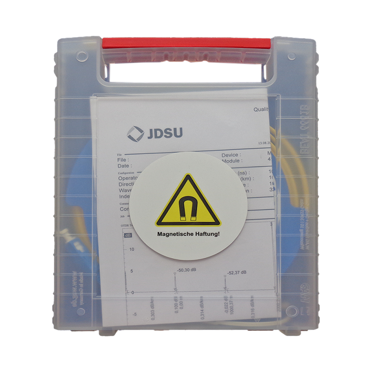 OTDR Vorlauffaser Box OS2 SC/APC-SC/APC  1000m Stück