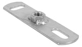 Walraven Grundplatte V4A 1.4404 IG M12 L: 145 CO2-geschweißte Mutter | 6717012