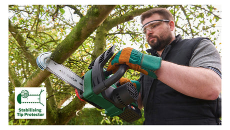 BOSCH-EW Akku-Kettensäge 18V 2,5Ah 20mm Home&Garden UniversalChain 18 13,5mm