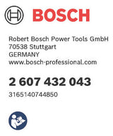 BOSCH-EW Staubsaugerbeutel Zubehör 2607432043