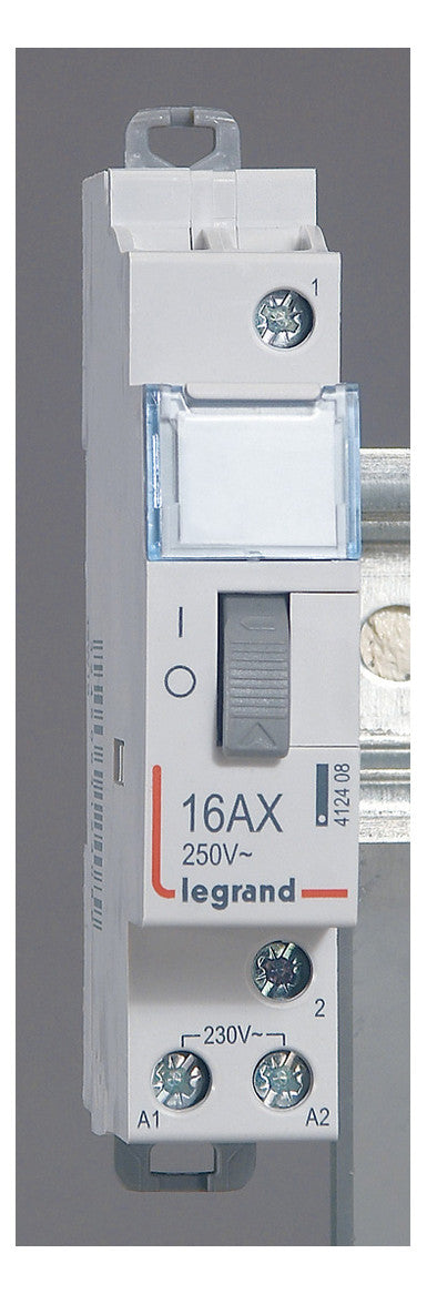LEGRAND Stromstoßschalter 24VAC 1TE 16A Legrand 412405 250V REG mech.Schalt
