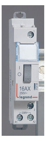 LEGRAND Stromstoßschalter 24VAC 1TE 16A Legrand 412405 250V REG mech.Schalt