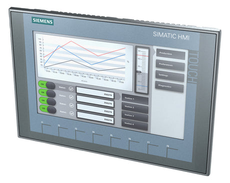 SIEMENS Grafik-Panel m.Farbdisplay DC 6AV2123-2JB03-0AX0 19,2-28,8V 1HW/IE