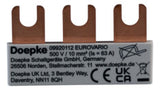 DOEPKE Phasenschiene 1ph 17,5mm 0,051mm Eurovario EV-S G 1.3.70 10qmm 70A Gabel