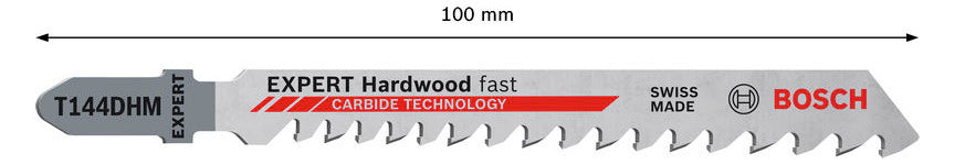 BOSCH-EW Stichsägeblatt Holz 100mm RBE- 3ER T 144 DHM