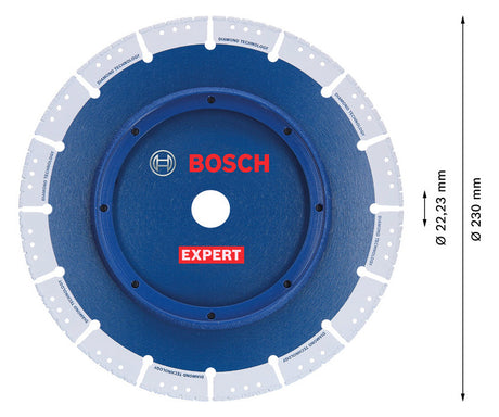 BOSCH-EW Diamant-Trennscheibe 230x3,2mm 2608901392 f.Metall
