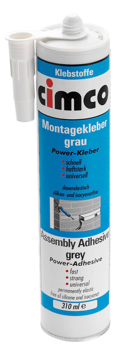 CIMCO Kleber Bau/Mont 300ml ws 151154