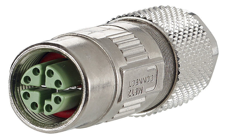 METZ CONNECT Modular-Buchse Cat6A Schirm MMF881A315 22-26AWG Feldkonf rnd litz