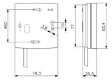 ALRE-IT Raumthermostat 230V 13A IP30 HTFRB-010.101 Schließer
