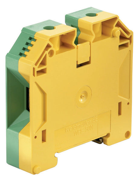 WEIDMÜLLER Schutzleiter-Reihenklemme WPE 50N 10-16qmm gn/ge 1Etage TS35