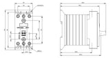 SIEMENS Leistungsschütz 2S 4-30VDC REG 3RF2420-1AB45