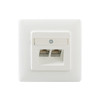 RUTENBECK Anschlussdose Cat6 2xRJ45 rws UAE-Cat.6A iso-8/8 Up rw Kanaleinb LSA