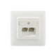 RUTENBECK Anschlussdose Cat6 2xRJ45 rws UAE-Cat.6A iso-8/8 Up rw Kanaleinb LSA