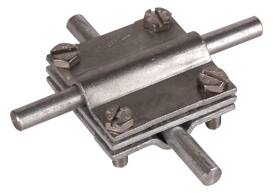 DEHN SE Kreuzverbinder ST f/vz  10mm KS 8.10 8.10 FL30 OV ZP STTZN Sechskants