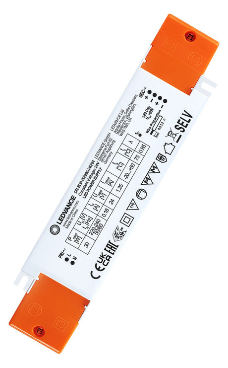 LEDVANCE LED-Trafo 30W 24V IP20 Kstgeh DR-SUP -30/220-240/24 stat 178x43x30mm