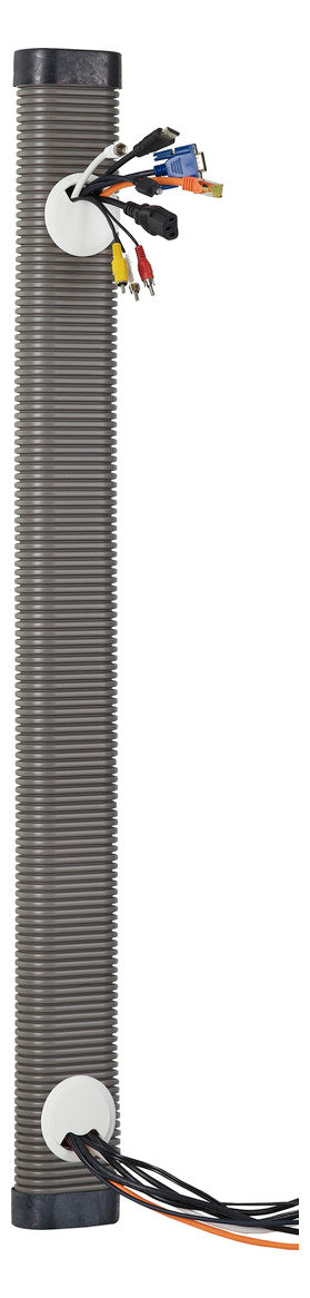 FRÄNKISCHE Wellrohr  92mm PE IP2X gr Multimedia-Rohr Set 1x1,5m 92x50 ohne Um