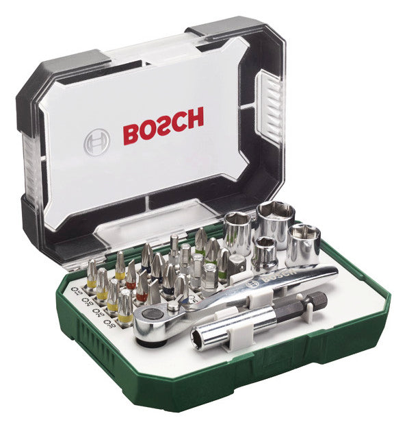 BOSCH-EW Werkzeugset 26tlg Box 2607017322