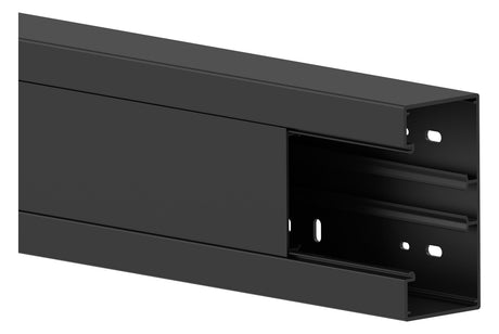 GGK Geräteeinbaukanal Kst 130x60mm sw BR 60x130/80 unbeh