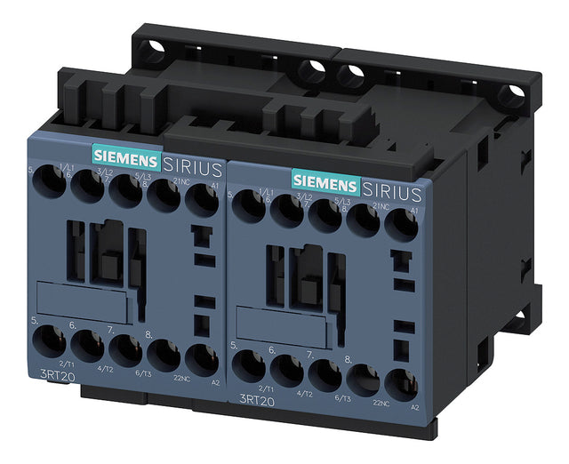 SIEMENS Wendeschütz AC 5,5kW/AC 12A/AC 3RA2317-8XB30-1AP0 230V/50Hz
