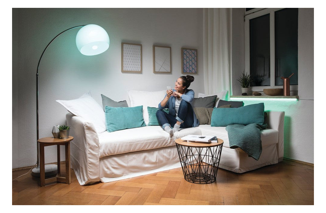 OSRAM LED-Lampe E27 A60 9W 2700K ws G AC LED Superstar Cla A 60 RGBW RC 9.4W 806l