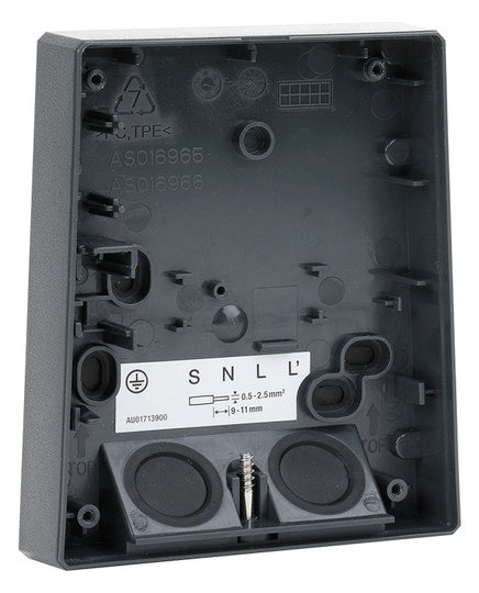ESYLUX Montagesockel gr Zubehör DEFENSOR WALL PLATE WITH TPE AN