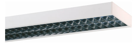 RIDI LED-Rasterleuchte 62W 4000K 7830lm ABRB-R2X145/35ND-SM-SET ws Konv