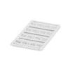 PHOENIX Klemmenmarkierung ws RM=5,2mm UC-TMF 5 unbedr