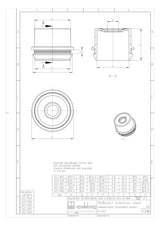 SPELSBERG Kabeleinsteckstutzen IP54 lgr AST M25 25mm 9-16mm hfr offen