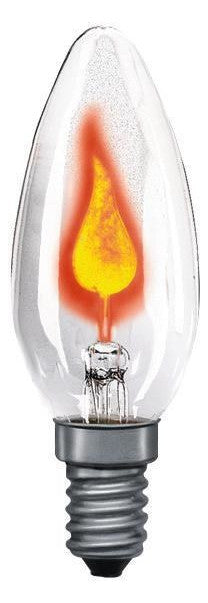 PAULMANN Kerzenlampe 3W kl E14 230V 530.00 Standard Flackerkerze