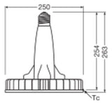 LEDVANCE LED-Hallenleuchte 150W 4000K HID LED HIGHBAY UNIVERSAL P 21000 L 2100