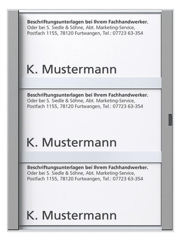 SIEDLE Zubehör Sprechanlage Kst Türstat TM 611-3, BTM 650-3 TM Ersatzteil