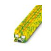 PHOENIX Schutzleiter-Reihenklemme gn/ge MPT 2,5-PE 0,14-4qmm 1Etage TS15