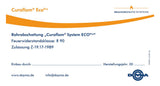 Doyma Curaflam BS-Schild f. Manschette ECO Pro Zulassung Z-19.53-2464 | 323100000001