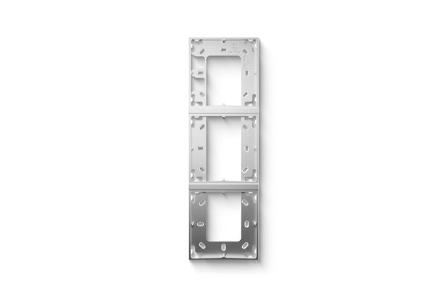 Montagerahmen 3 Fach Silber