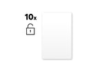Unverschluesselte Nfc Smart Cards Weiss Se