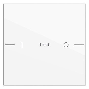GIRA Tastwippe KNX rws glz Kst Thermopl System 55 576103