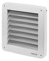 MAICO Wand-Jalousieklappe Kst 370x370mm BK 25  250mm ausblas Mit Einbaurahmen
