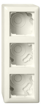 GIRA Gehäuse AP 3f Kst cws glz AP-Geh Standard 55 106301 IP20