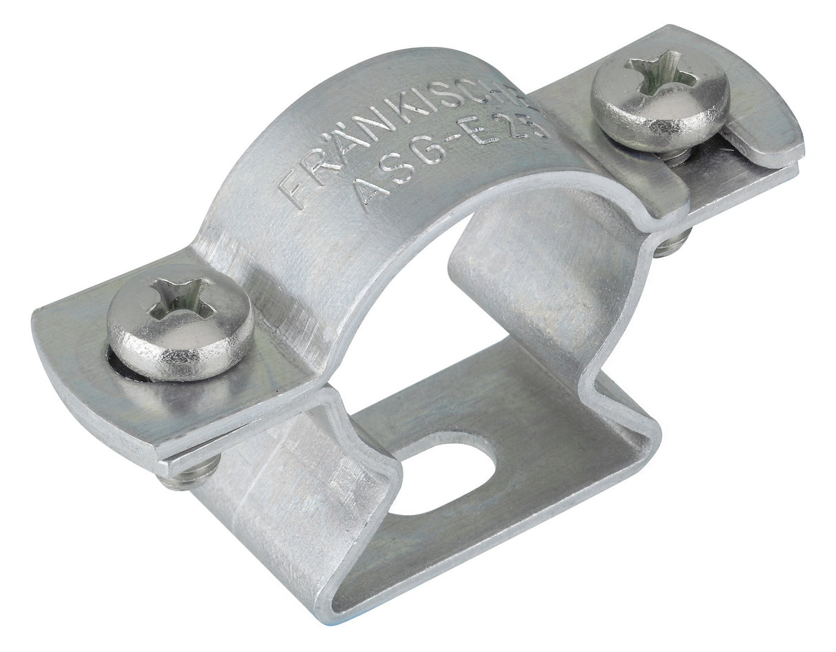 FRÄNKISCHE Befestigungsschelle Rohr alu ASG-E 63  63mm unbeh