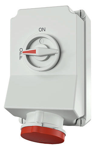 MENNEKES CEE-Schaltersteckdose 4p 63A 6h 5956A 400V/rt IP44 Kst gemischt