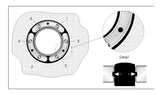 Hauff Standard-Ringraumdichtung HSD200 1x114 b40 A4/EPDM55 | 1650020114