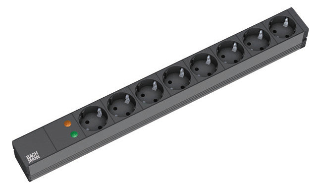 BACHMANN Steckdosenleiste 19 8Steckd 333.534 230V LED
