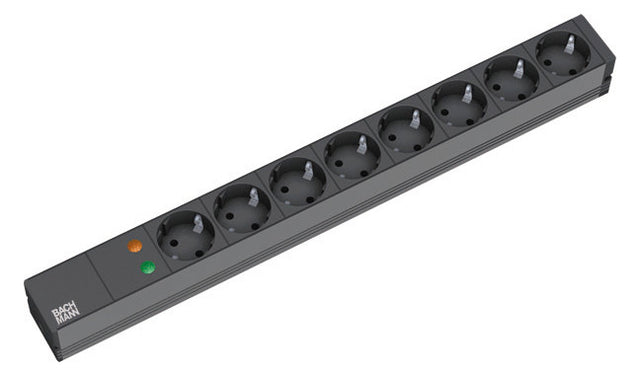 BACHMANN Steckdosenleiste 19 8Steckd 333.534 230V LED