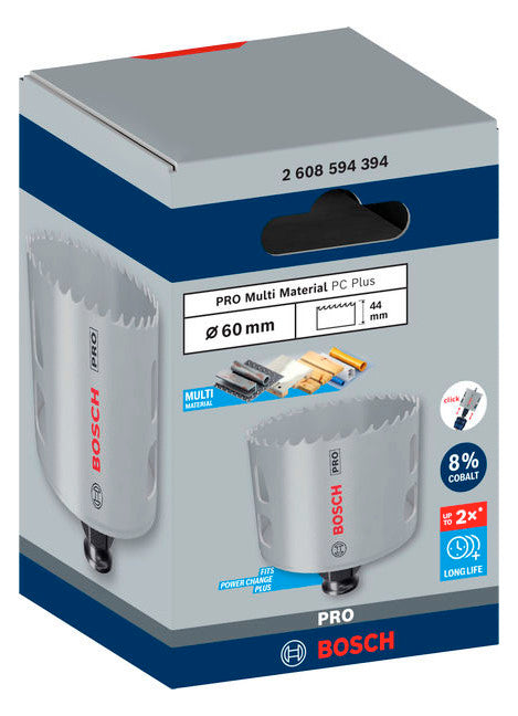 BOSCH-EW Lochsäge  60mm T44mm Sechskant LOCHSÄGE f.Gips Holz