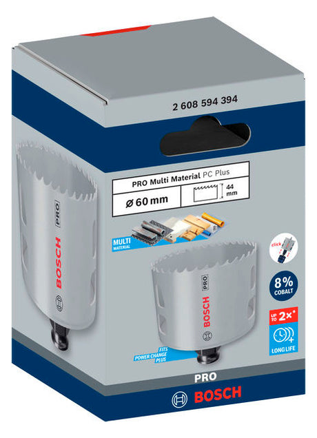 BOSCH-EW Lochsäge  60mm T44mm Sechskant LOCHSÄGE f.Gips Holz