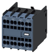 SIEMENS Hilfsschalterblock 2S 2Ö 6A/AC 3RH2911-2HA22 Frontbef Federzug
