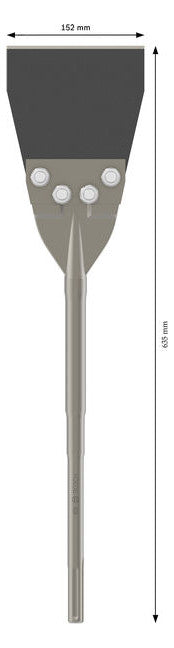 BOSCH-EW Maschinenmeißel spat SDSmax SPATMEISSEL 152x635mm